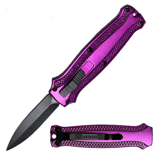 5.25″ MINI OTF PURPLE KNIFE