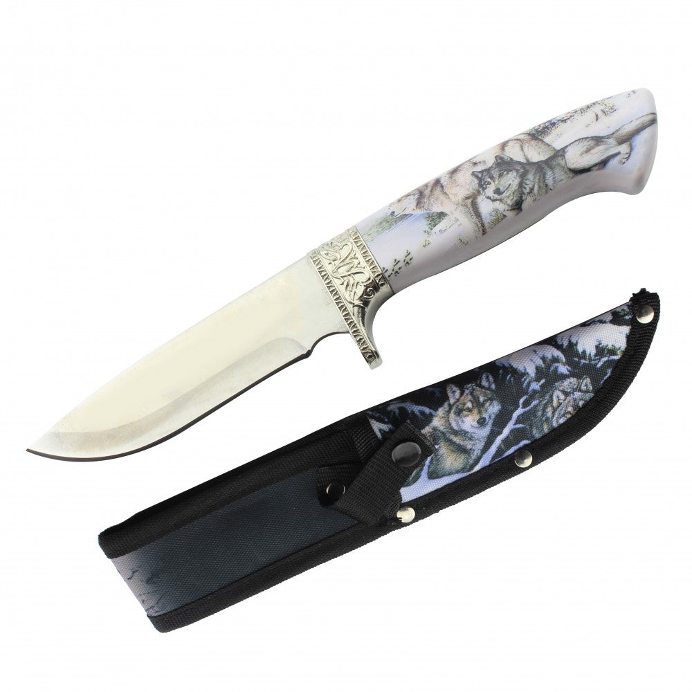 Wolf 10" Fixed Blade Knife