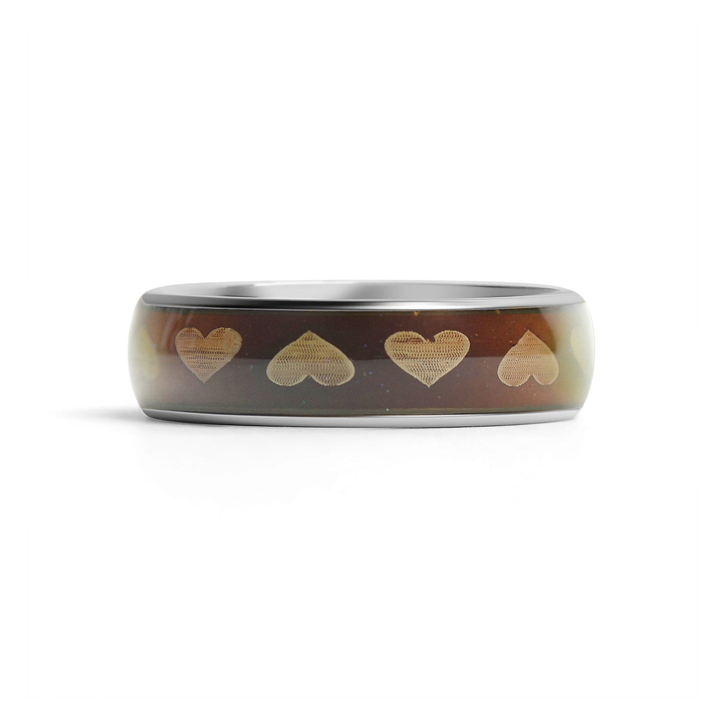 Mood Band With Hearts Ring