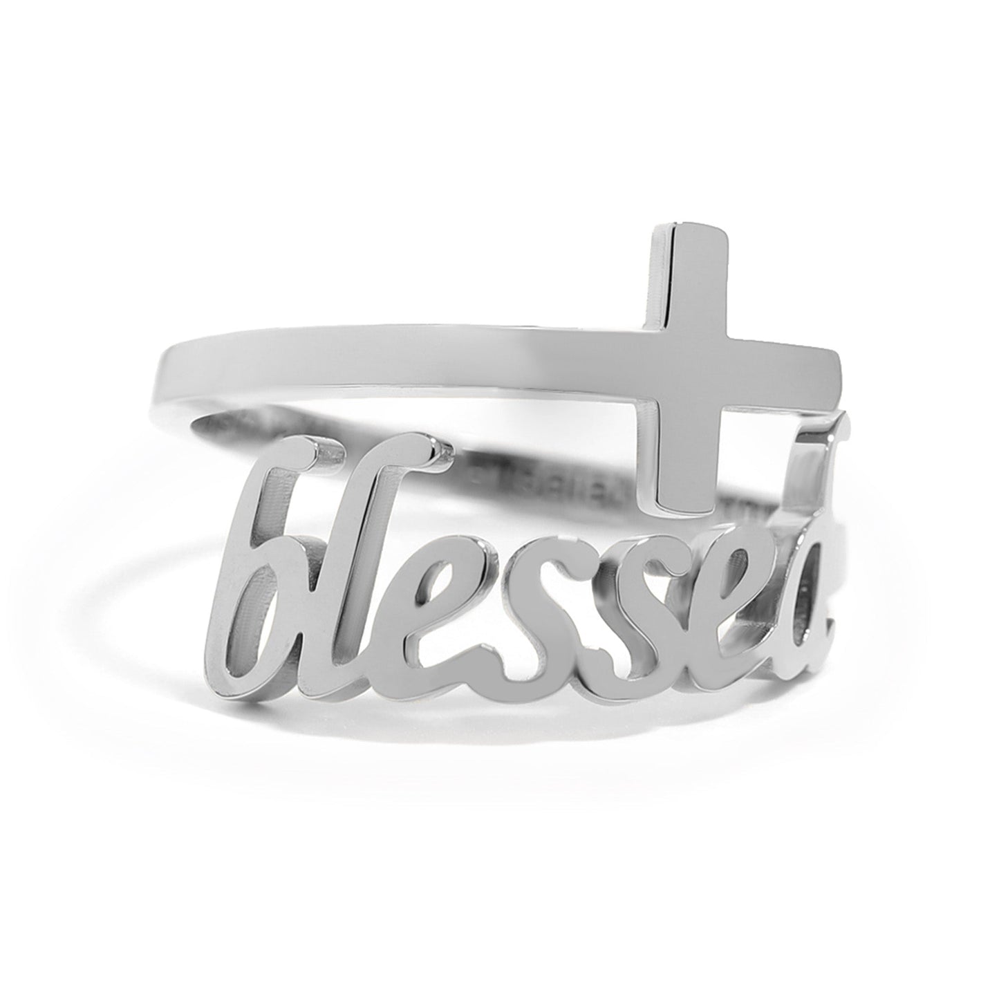 Adjustable "Blessed" Ring