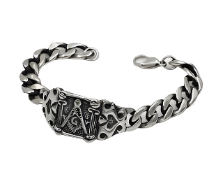 Mason symbol bracelet