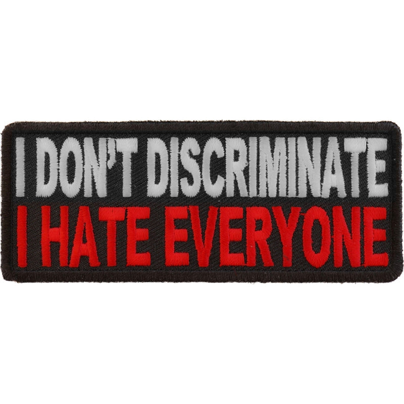 P#3055- I don't discriminate. I hate everyone.