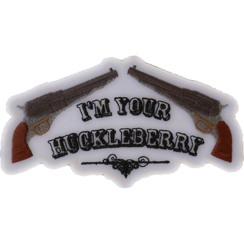 P#3165a- Two guns, I'm your huckleberry