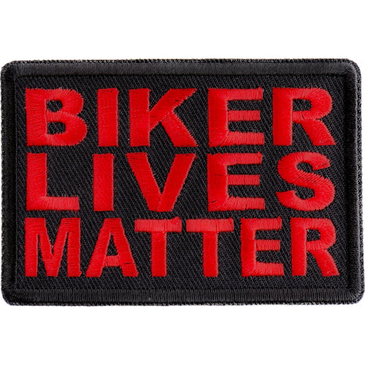 P#3213- biker lives matter - red
