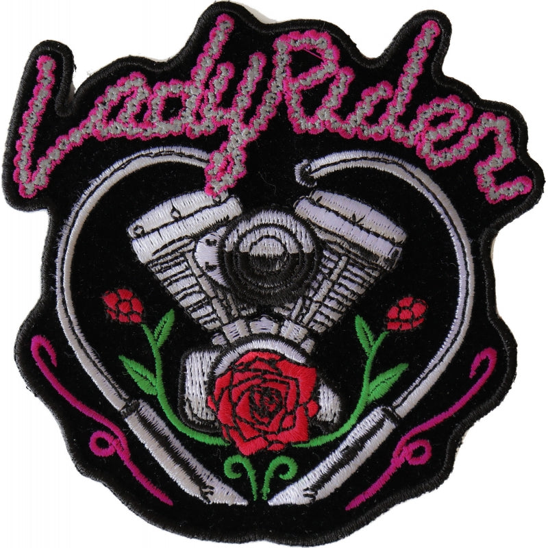 P#3230a- Lady rider engine in the heart