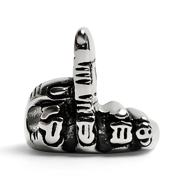 Polished Middle Finger Ring