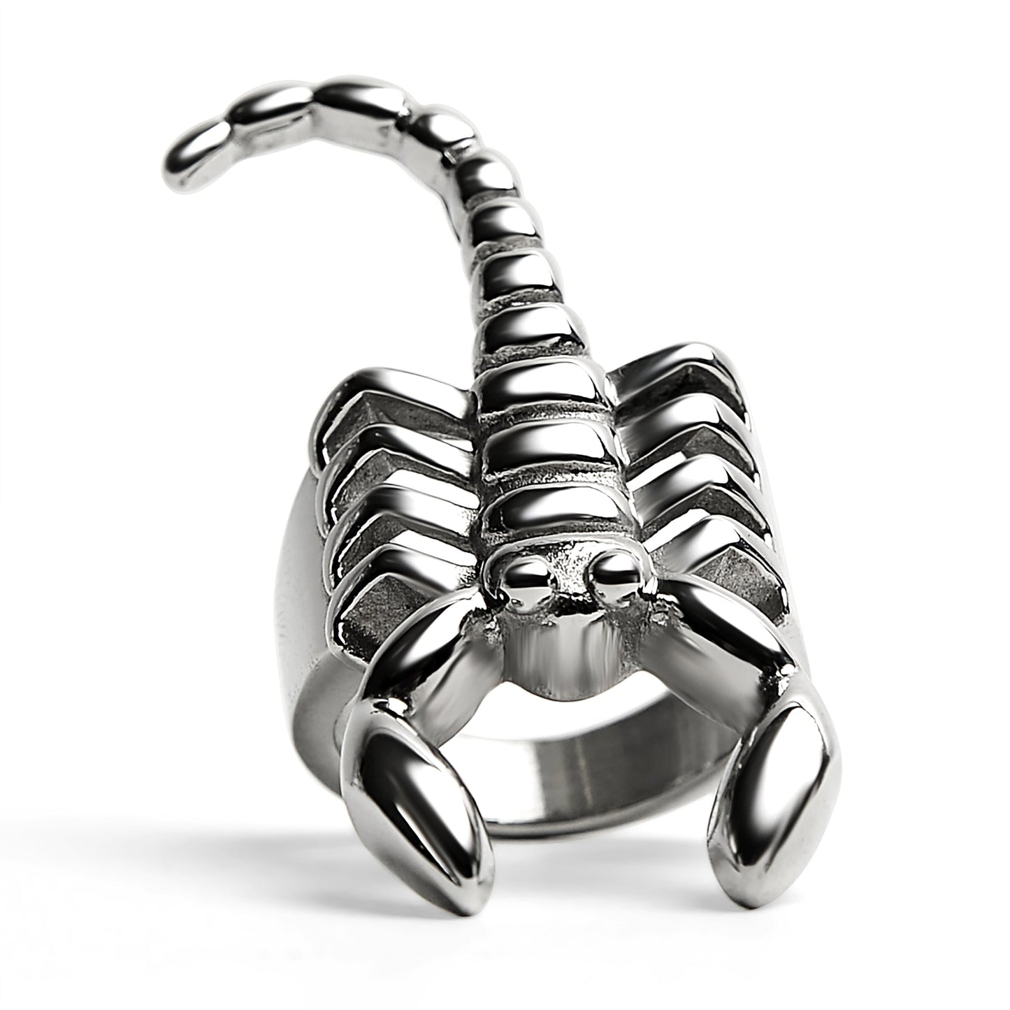 Stainless Steel Scorpion Men's Ring