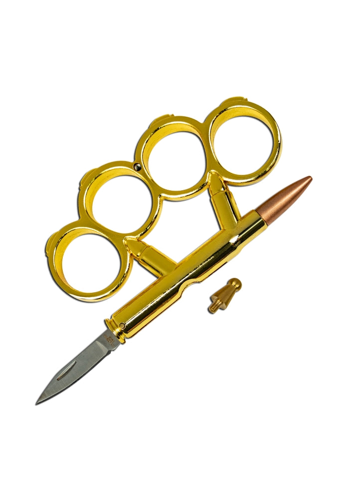 Knuckle with bullet n knife