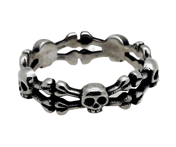 Skull and cross bones ring #7