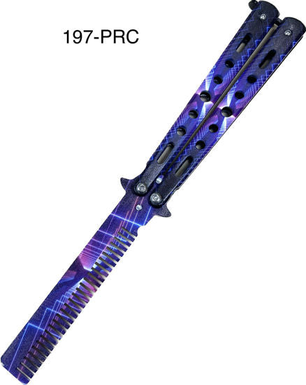 Butterfly Comb Purple