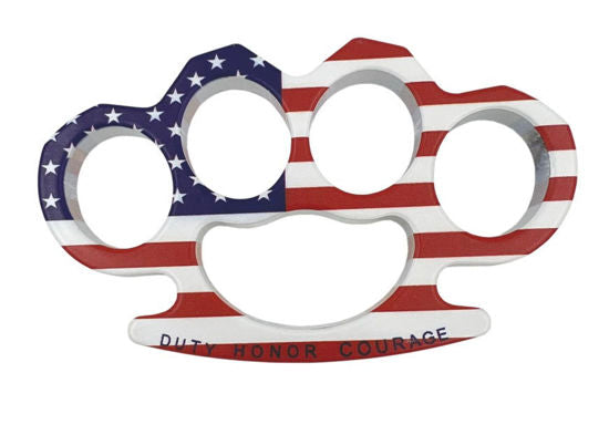 Belt buckle us flag