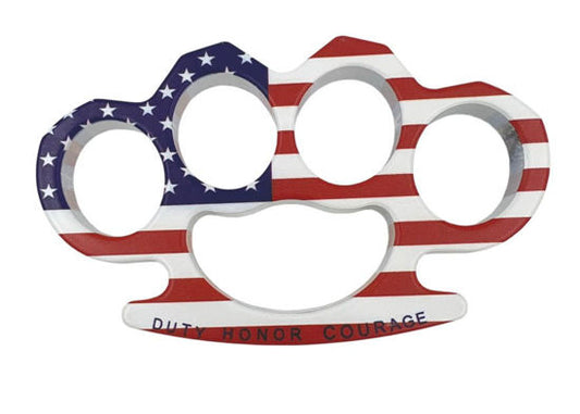 Belt buckle us flag