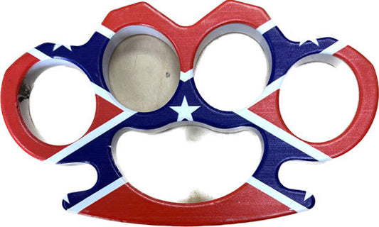 Belt buckle dixie flag