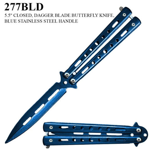 Butterfly Knife Blue