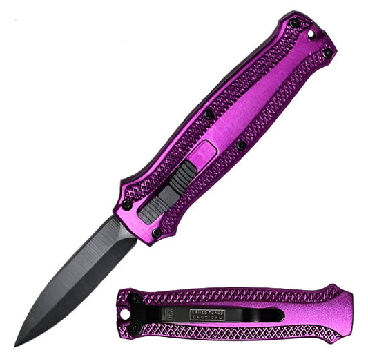 5.25″ MINI OTF PURPLE KNIFE