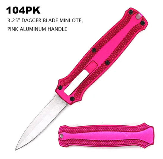 5.25″ MINI OTF Pink knife