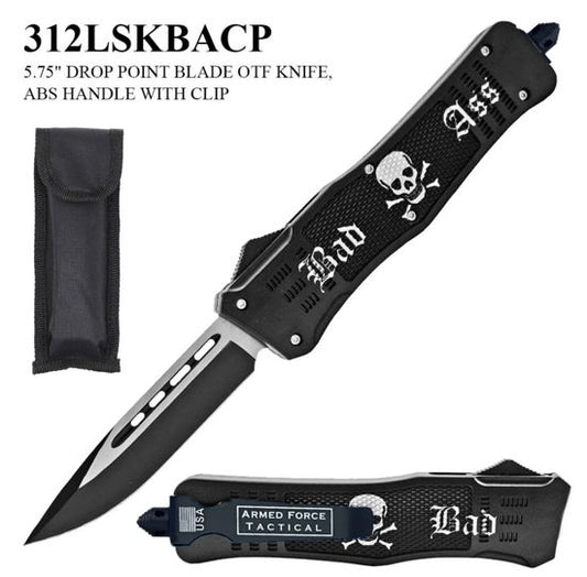 Bad Ass Skull and Crossbones OTF