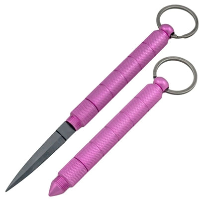 Pink Kubaton with Hidden Knife