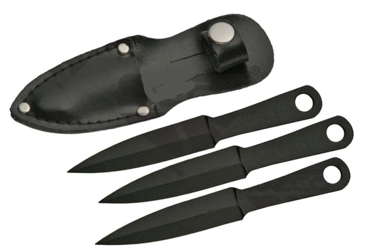 3 PIECE 4.5" LITTLE ARROW THROWING KNIFE SET