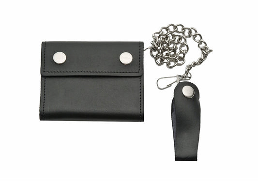 4.5" BI-FOLD BIKER WALLET