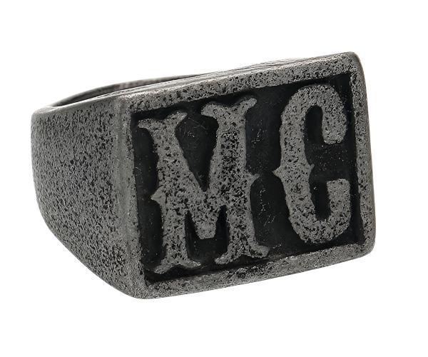 Antique Black MC Ring