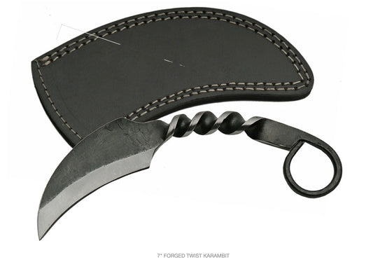 7" FORGED TWIST KARAMBIT