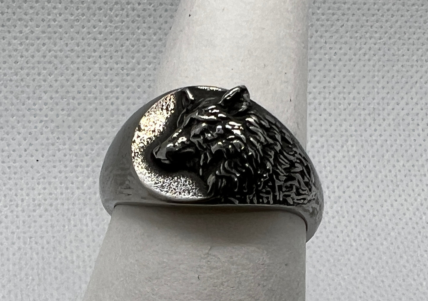 3D Wolf Ring