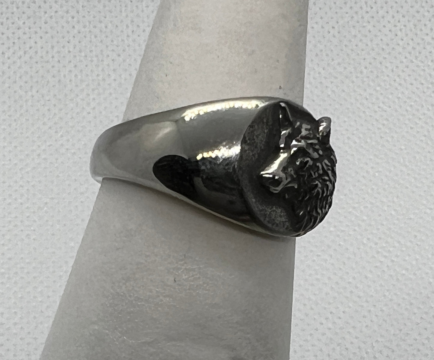 3D Wolf Ring