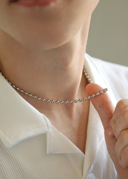 Stainless Steel Ball Bead Chain 30"
