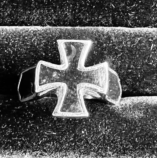 Black Maltese Cross