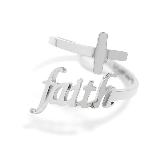 Adjustable Faith Ring