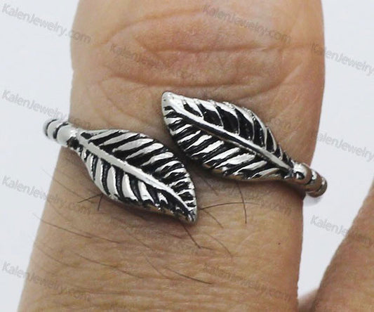 Leaves wrap Ring