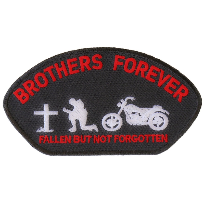 P#3037- BROTHERS FOREVER, FALLEN BUT NOT FORGOTTEN - red bottom text