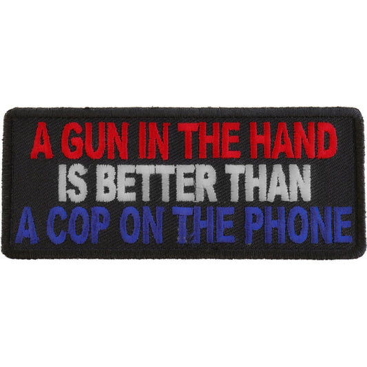 P#3051- a gun in the hand is better than a cup on the phone