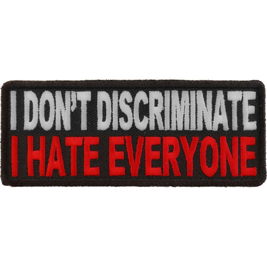 P#3055- I don't discriminate. I hate everyone.