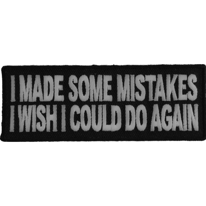 P#3079- I made some mistakes I wish I could do again