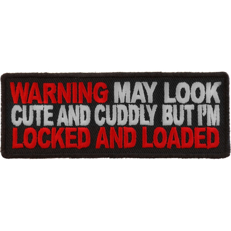 P#3088- WARNING may look cute and cuddly, but I'm locked and loaded
