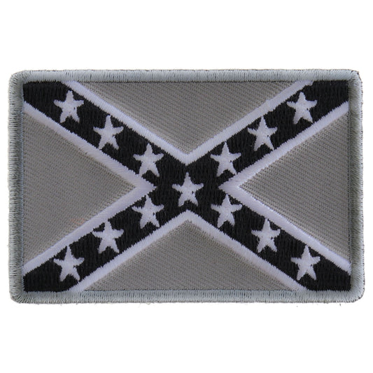 P#3138- grey Rebel flag