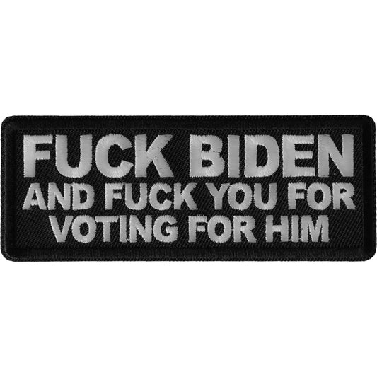 P#3287B- Fuck Biden and fuck you for voting for it