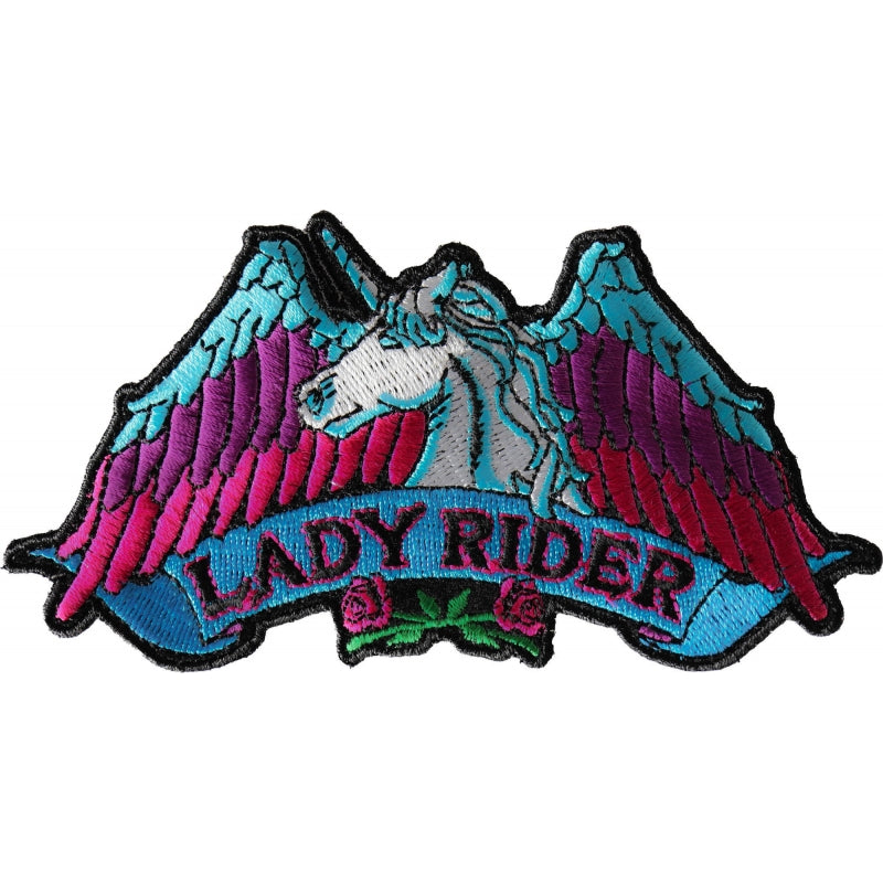 P#3298- Lady Rider unicorn with wings