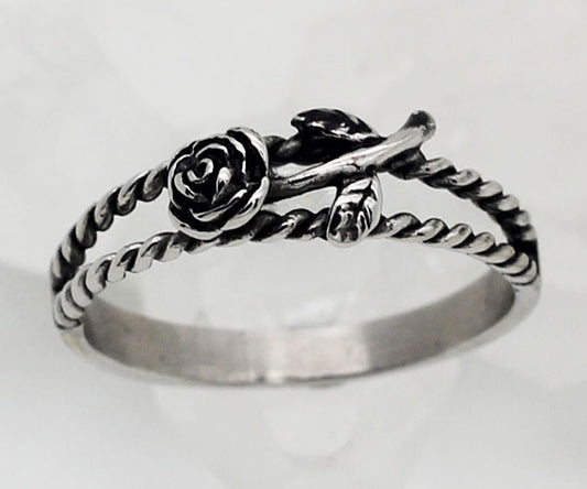 Rose on a ring