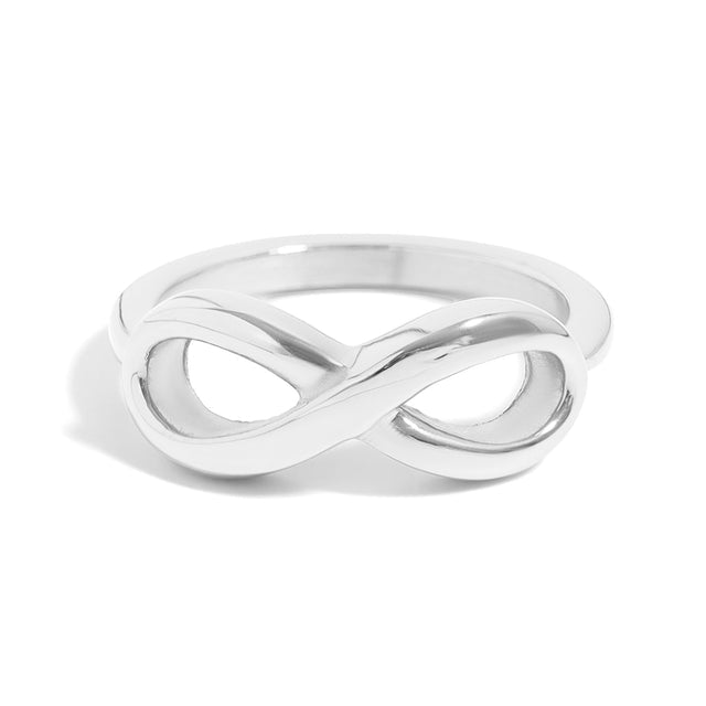 18K Gold PVD Stainless Steel Infinity Ring
