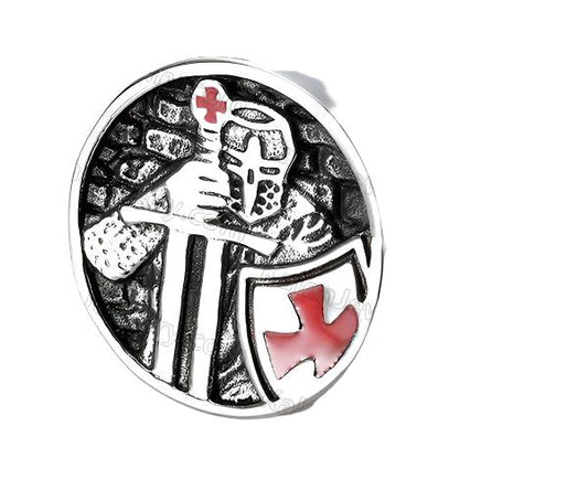 Red Templar Knight Ring