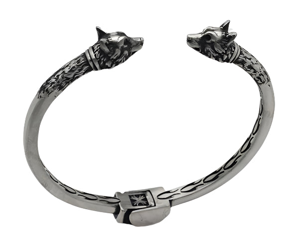 Wolf Bangle bracelet
