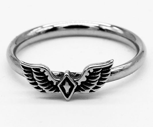 Diamond Wings ring