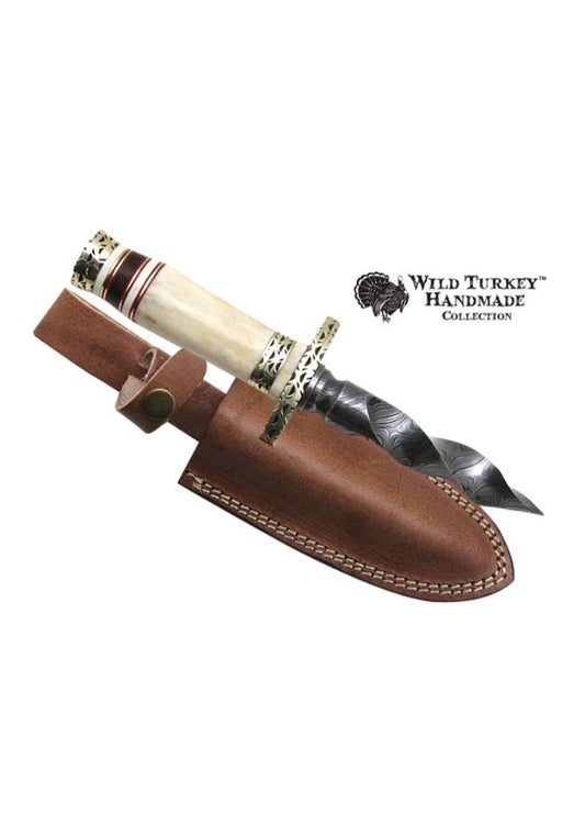 Twisted Damascus Spike Dagger