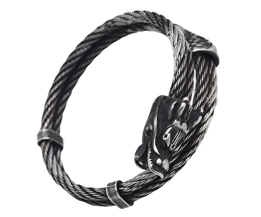 Dragon double spring bracelet