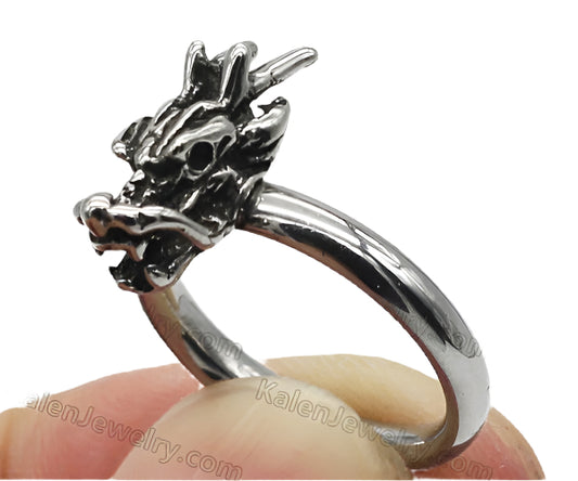 Dragon head ring #8