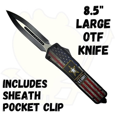 US Army 8.5" Large OTF Knife