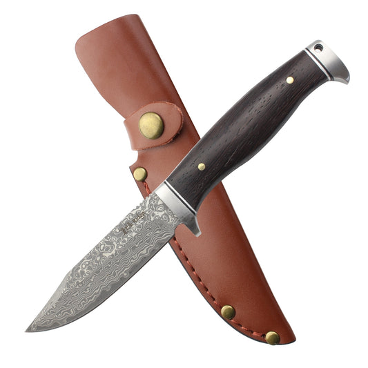 Elk Ridge - Fixed Blade Knife Damascus